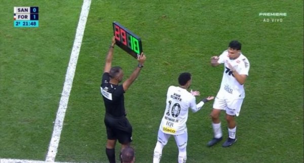 全力保级！33岁内马尔时隔1个半月复出，桑托斯战平比左迁区多2分