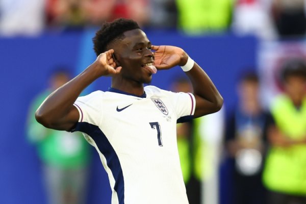 2球1助！萨卡近3次为英格兰出场都参与进球