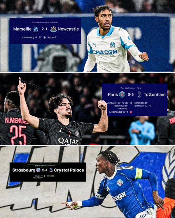 倨傲！本周三支法甲球队打败英超敌手，法甲官方晒海报庆祝